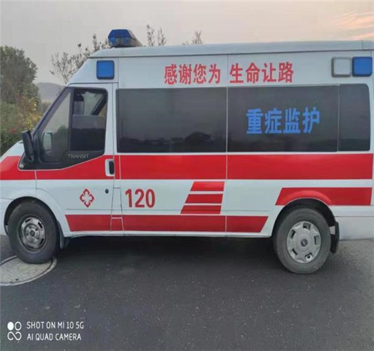 泾县救护车出租服务案例3